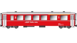 Personenwagen AB 1545 Rhb Einheitswagen Bernina 1./2. Kl. - Kiss Schweiz 661203 Spur 2m